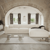 Sofá convertible en ángulo recto Myra